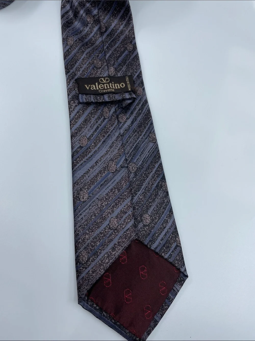 Valentino cravatte silk necktie